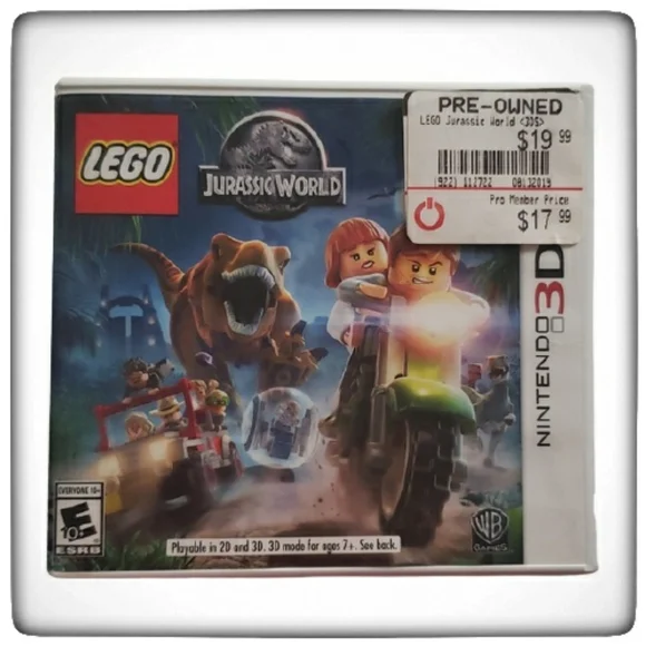 Nintendo Toys Nintendo 3ds Lego Jurassic World Game Poshmark